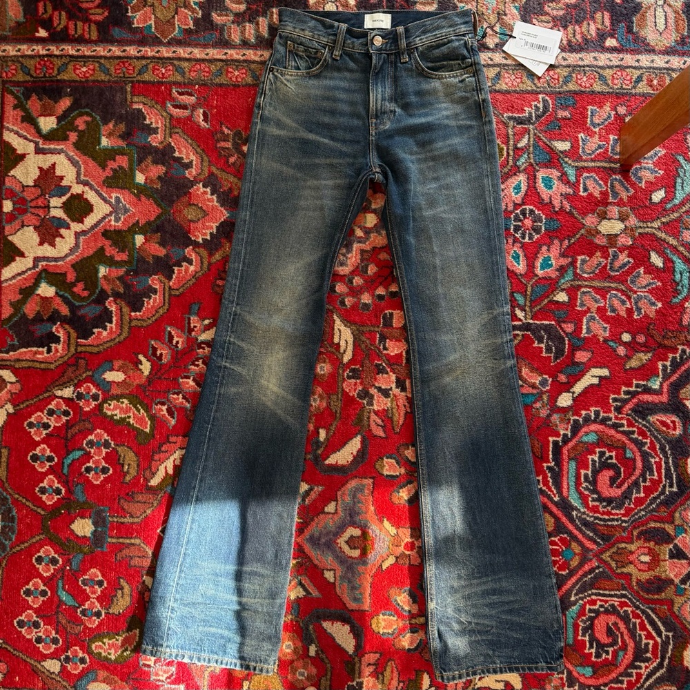 Haikure Flora Vintage Blue Jeans made in Italy 25 NWT - Picture 7 of 9